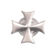 Templar Brooch Silver