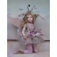 Porcelain Fairy Dolls - Porcelain Angels Dolls - Character collectible porcelain bisque in a sitting position, 13.77 inches (height: 35 cm), with glass eyes.