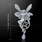 Jewellery - Celtic Jewellery - Silver 925/100. Size: 2.4 cm x 4.5 cm.
