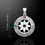 Jewellery - Celtic Jewellery - Silver 925/100. Size: 2.6 cm x 2.6 cm.