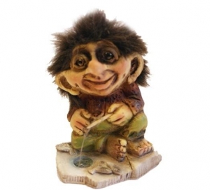 Nyform Troll 27, NyForm Troll - NyForm Troll News - Norwegian Troll natural material, subject to international collection. Height: 9,5cm