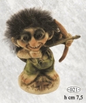 NyForm Troll - NyForm Troll (small) - Norwegian Troll natural material, subject to international collection. Height: 7,5 cm