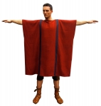 Ancient Rome - Roman clothing - First century roman tunic, 1st century. Pattern based on the Mons Claudianus original,