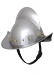 Armours - Medieval Helmets - Helmet Morion round with the crest of the sixteenth century
