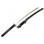 Medieval - Katana Oriental Weapons - Katana - Practical Iaito Katana - Maru Kitae blade - Suitable for Iaido, Kenjutsu, Ninjutsu. Steel AISI 1060 high carbon content.
