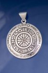 Jewellery - Celtic Jewellery - Pendant to represent the zodiac Celtic Silver 925/100. Measurements: 4cm x 3 cm.
